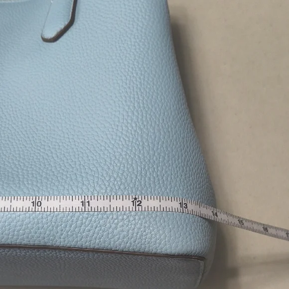 Nanette Lepore Kassandra Triple Section Shoulder Bag Ice Blue - Picture 10 of 15